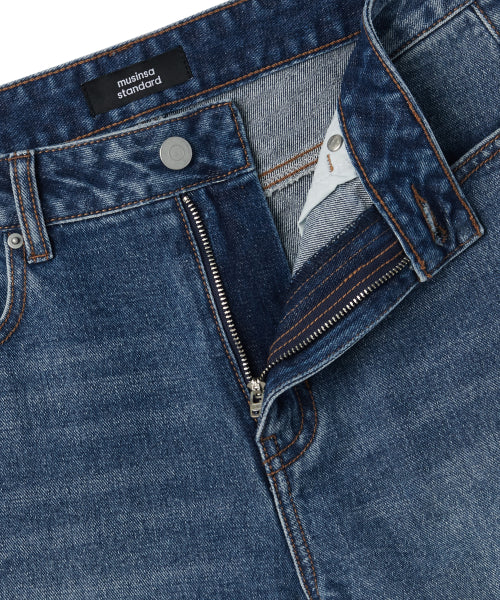 MUSINSA STANDARD WOMAN MUSINSA STANDARD WOMAN Women's Boot Cut Denim Pants Medium Indigo