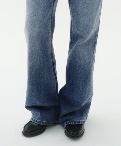 MUSINSA STANDARD WOMAN MUSINSA STANDARD WOMAN Women's Boot Cut Denim Pants Medium Indigo