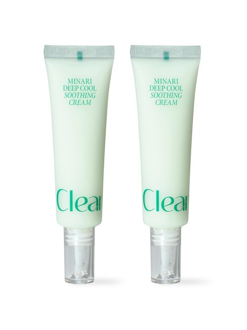 CLEARDEA [2 packs] Water parsley deep cool soothing cream duo 30ml