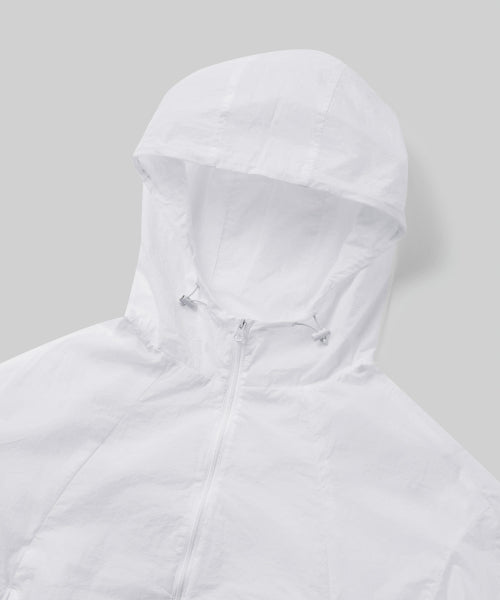 MUSINSA STANDARD WOMAN MUSINSA STANDARD WOMAN Women's Sheer Hooded Windbreaker Jacket (Size L)