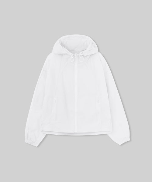 MUSINSA STANDARD WOMAN MUSINSA STANDARD WOMAN Women's Sheer Hooded Windbreaker Jacket (Size L)