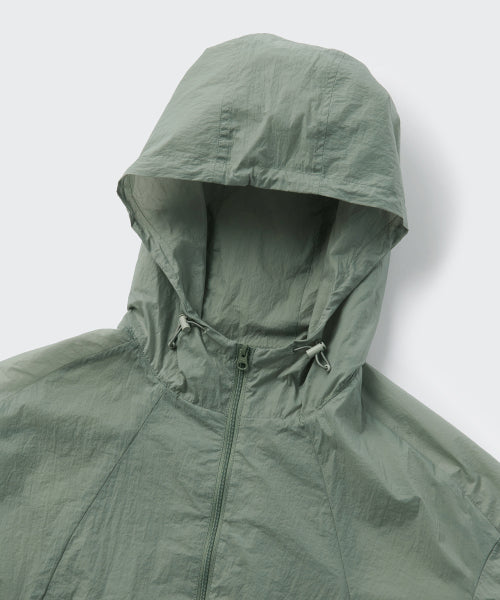 MUSINSA STANDARD WOMAN MUSINSA STANDARD WOMAN Women's Sheer Hooded Windbreaker Jacket (Size L)
