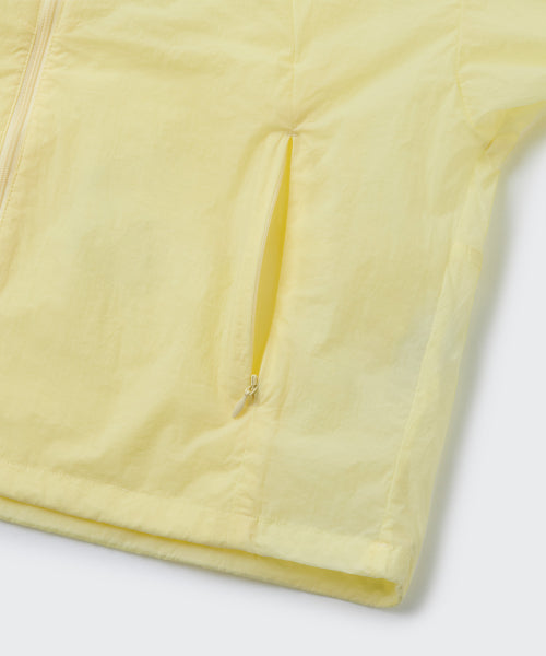 MUSINSA STANDARD WOMAN MUSINSA STANDARD WOMAN Women's Sheer Hooded Windbreaker Jacket [Lemon]