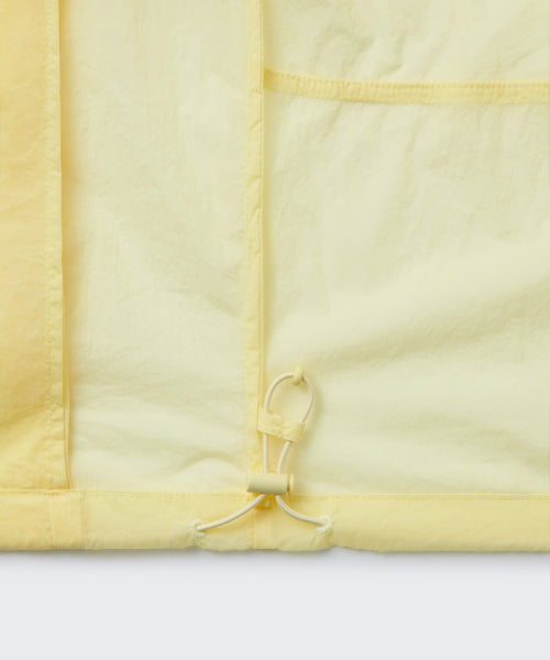 MUSINSA STANDARD WOMAN MUSINSA STANDARD WOMAN Women's Sheer Hooded Windbreaker Jacket [Lemon]