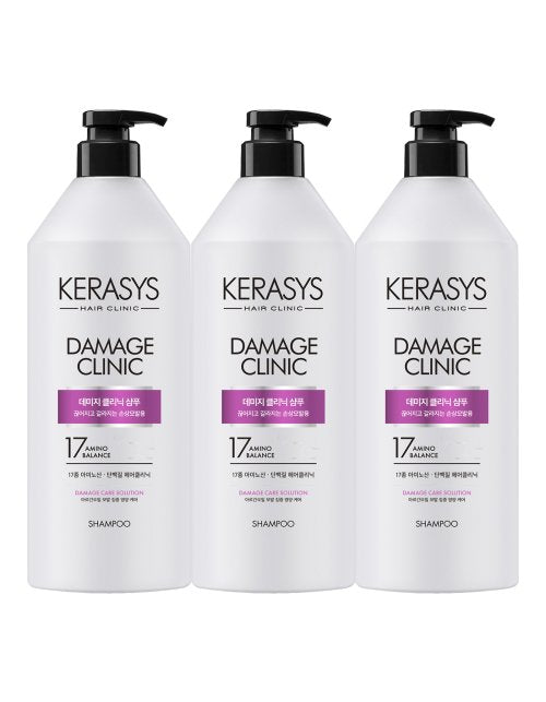 KERASYS 3 Clinic Shampoos (5 scents)