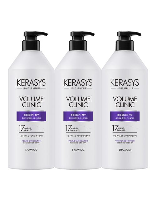 KERASYS 3 Clinic Shampoos (5 scents)