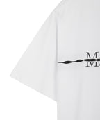 MATIN KIM MATIN KIM T-Shirt with Logo Cutout