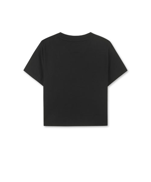 MATIN KIM MATIN KIM T-Shirt Cut Crop Top