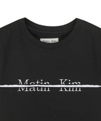 MATIN KIM MATIN KIM T-Shirt Cut Crop Top