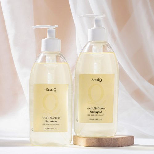 SCALQ [2PACK] Dandruff/itch/hair loss relief functional cool shampoo 500ml x 2