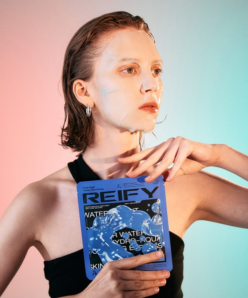 REIFY REIFY Hydrogel Water Soothing + Lightening Mask Duo Set (10 sheets)