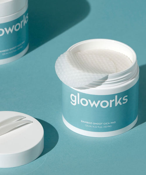 GLOWORKS 70 Philly Ampoule Pads + 60 Bamboo Shoot Cica Pads