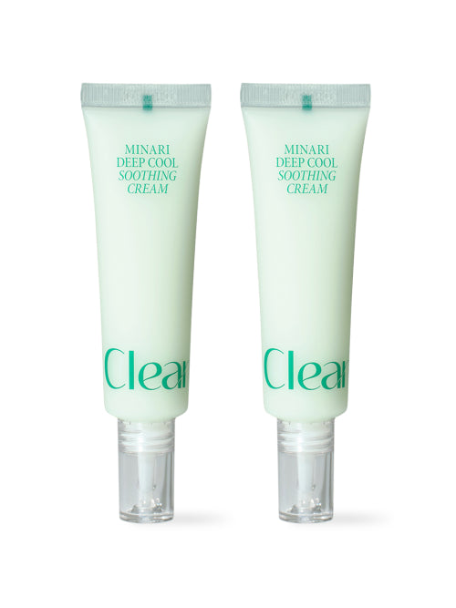 CLEARDEA [Exclusive/Sun Lotion Duo Present] Water Parsley Pore Duo Trio SET Cleanser (2 pieces) + Gel Serum (2 pieces) + Soothing Cream (2 pieces)
