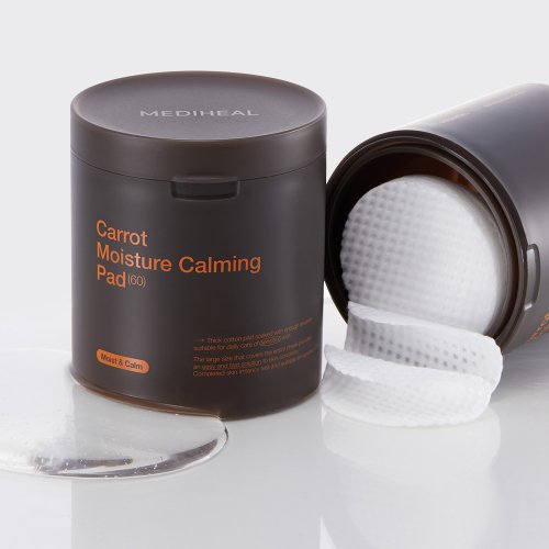 Mediheal Carrot Moisture Soothing Pads 60 sheets