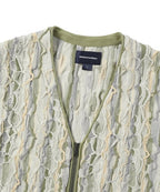 THISISNEVERTHAT THISISNEVERTHAT 3D Cable Knit Vest Beige