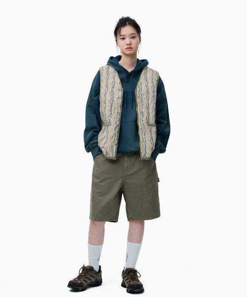 THISISNEVERTHAT THISISNEVERTHAT 3D Cable Knit Vest Beige