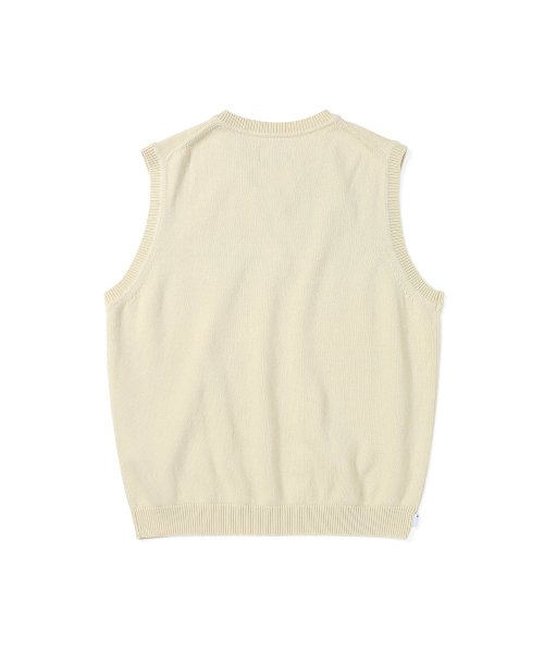 THISISNEVERTHAT THISISNEVERTHAT Script Logo Knit Vest Unisex