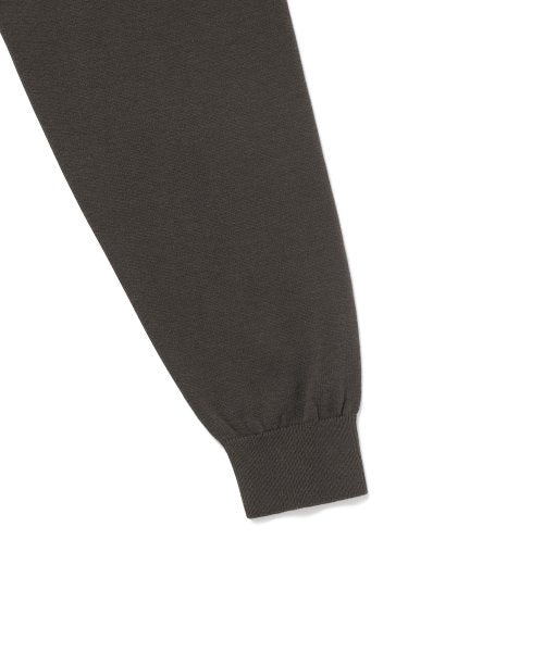 THISISNEVERTHAT THISISNEVERTHAT Cable Knit Zip Polo Unisex