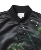 THISISNEVERTHAT THISISNEVERTHAT Flame Satin Jacket Black