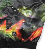 THISISNEVERTHAT THISISNEVERTHAT Flame Satin Jacket Black