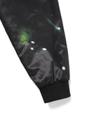 THISISNEVERTHAT THISISNEVERTHAT Flame Satin Jacket Black