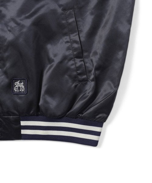 THISISNEVERTHAT THISISNEVERTHAT Satin Jacket Navy