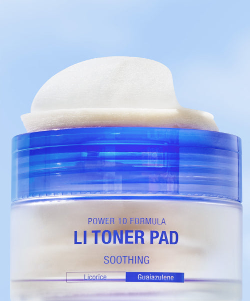 ITSSKIN Power 10 Formula LI Toner Pads 60 sheets + [10 additional toner pads provided]