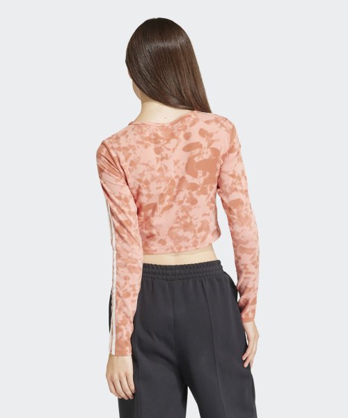 ADIDAS ADIDAS AOP 3S Crop Top - Wonder Clay