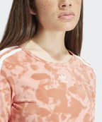 ADIDAS ADIDAS AOP 3S Crop Top - Wonder Clay