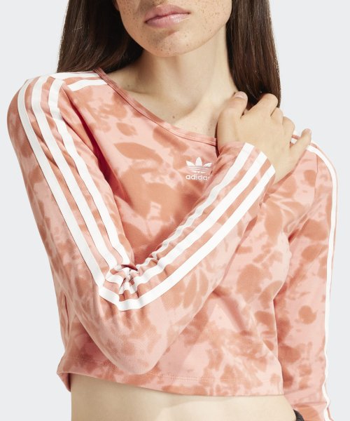 ADIDAS ADIDAS AOP 3S Crop Top - Wonder Clay