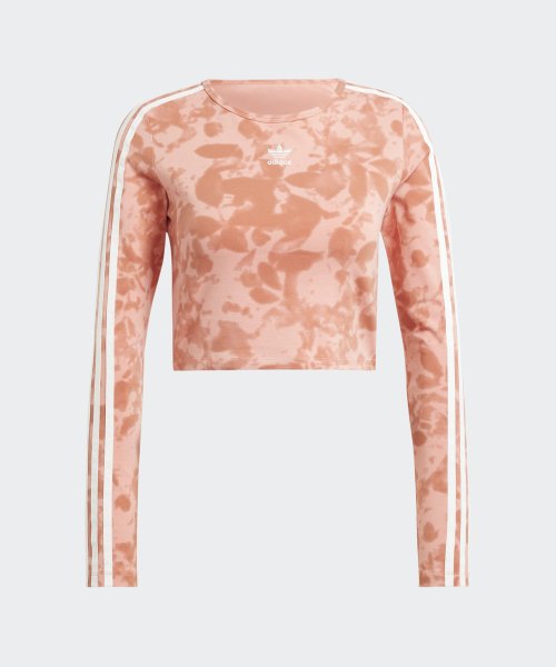 ADIDAS ADIDAS AOP 3S Crop Top - Wonder Clay
