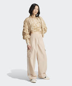 ADIDAS ADIDAS AOP 3S Crop Top - Beige