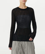 MUSINSA STANDARD WOMAN MUSINSA STANDARD WOMAN Women's Knitwear Crew Neck [Black]