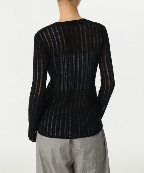 MUSINSA STANDARD WOMAN MUSINSA STANDARD WOMAN Women's Knitwear Crew Neck [Black]