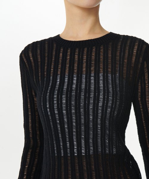 MUSINSA STANDARD WOMAN MUSINSA STANDARD WOMAN Women's Knitwear Crew Neck [Black]