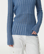 MUSINSA STANDARD WOMAN MUSINSA STANDARD WOMAN Women's Knitwear Light Blue