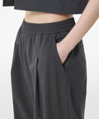 MUSINSA STANDARD WOMAN MUSINSA STANDARD WOMAN Slacks Wide Banding [Gray]