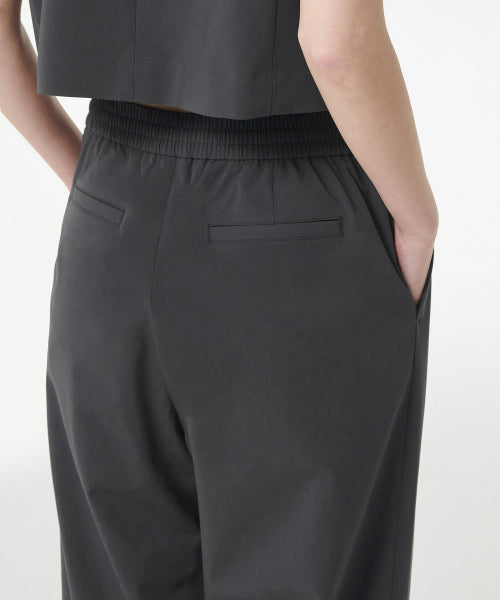 MUSINSA STANDARD WOMAN MUSINSA STANDARD WOMAN Slacks Wide Banding [Gray]