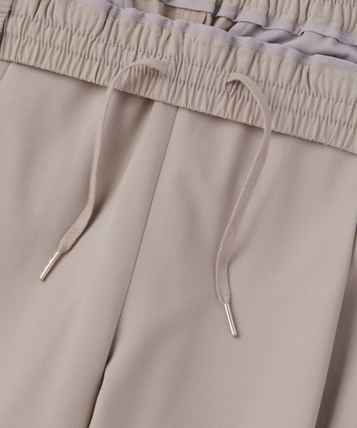 MUSINSA STANDARD WOMAN MUSINSA STANDARD WOMAN Slacks Wide Banding [Light Beige]