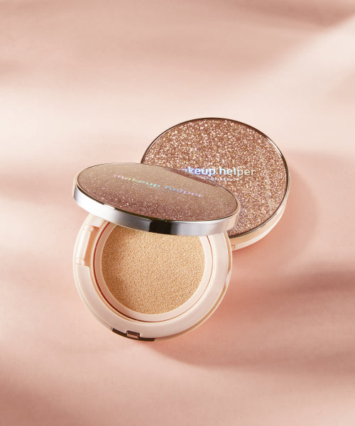 MAKEUP HELPER MAKEUP HELPER Ampoule Glow Cushion 23g Rose Glitter