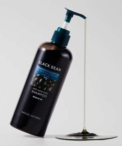 Nature Republic [2pack] Black Bean Hair Loss Improvement Shampoo 520ml