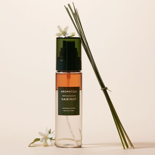 AROMATICA [Natural Hair Perfume] Aromatica Replenishing Hair Mist Jasmine & Vetiver 100ml