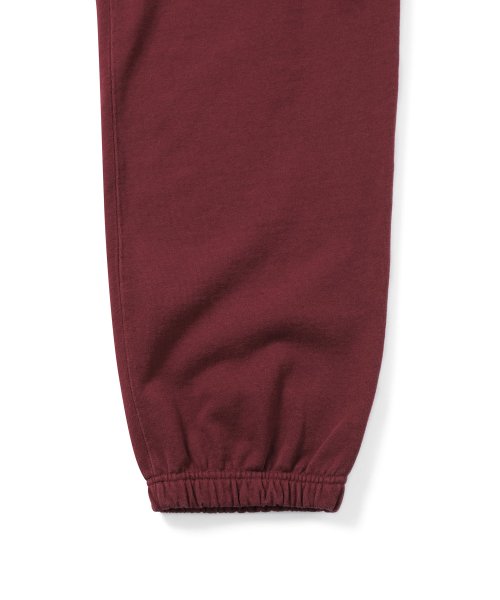 THISISNEVERTHAT THISISNEVERTHAT Multi Zip Sweatpant Burgundy
