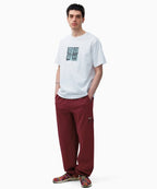 THISISNEVERTHAT THISISNEVERTHAT Multi Zip Sweatpant Burgundy