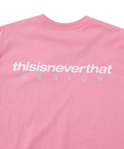 THISISNEVERTHAT THISISNEVERTHAT DSN-Logo Tee Pink