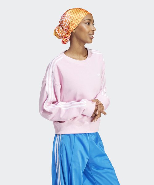ADIDAS ADIDAS 3S Crew Sweatshirt - Pink