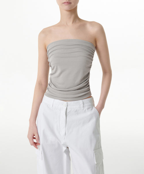 MUSINSA STANDARD WOMAN MUSINSA STANDARD WOMAN Women's T-Shirt Light Gray
