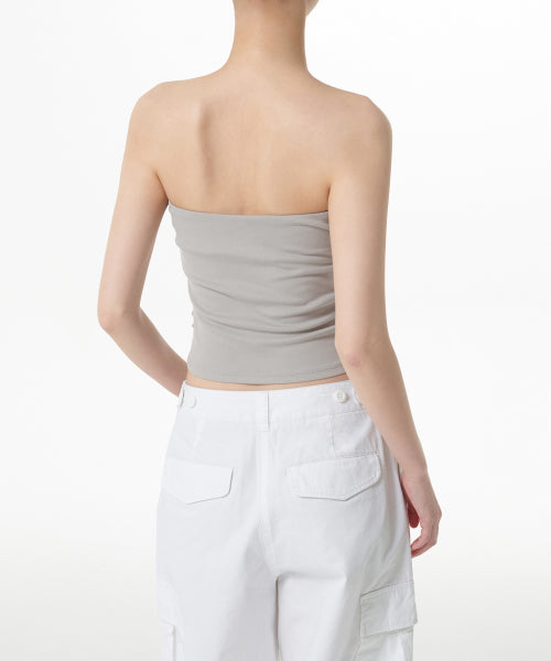 MUSINSA STANDARD WOMAN MUSINSA STANDARD WOMAN Women's T-Shirt Light Gray
