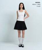 MUSINSA STANDARD WOMAN MUSINSA STANDARD WOMAN Women's Square Neck Tank Top (White)