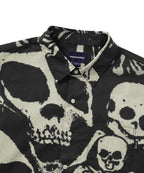 THISISNEVERTHAT THISISNEVERTHAT Skeletons Shirt Washed Black